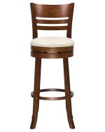 Набор 2 шт Стул барный DOBRIN WILLIAM BAR, шоколад, кремовый — изображение 5