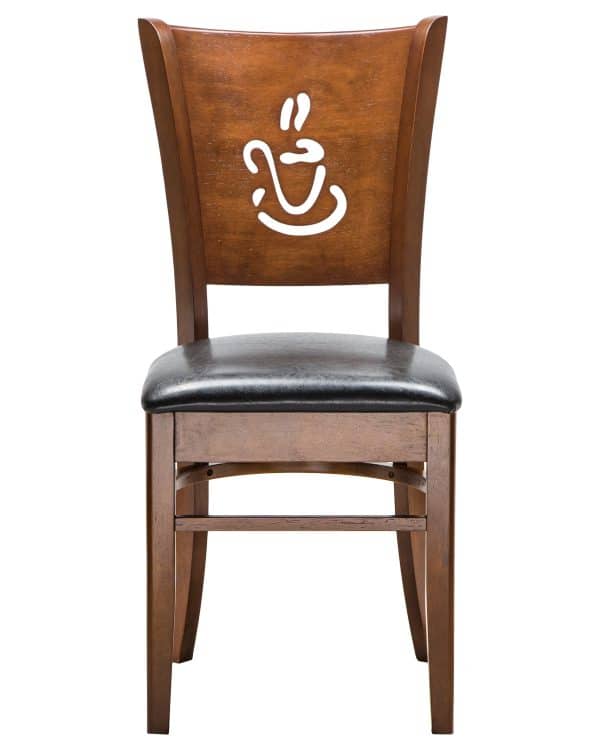 Набор 2 шт Стул обеденный DOBRIN JERRY, шоколад, чёрный — изображение 5