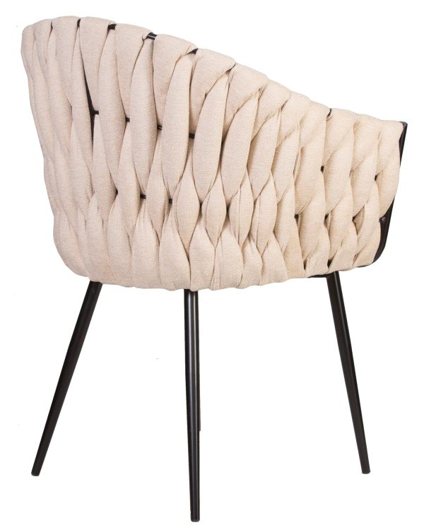 Набор 2 шт Стул обеденный DOBRIN MATILDA, бежевая ткань (LAR 275-1) — изображение 5