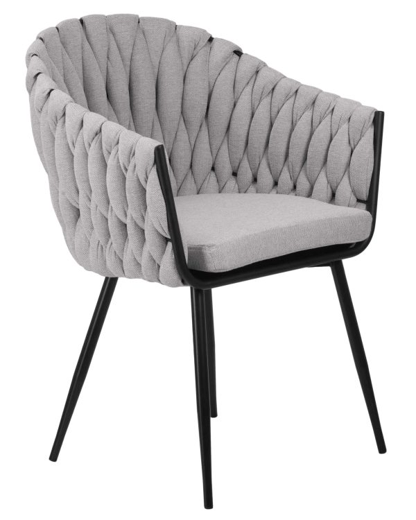 Набор 2 шт Стул обеденный DOBRIN MATILDA, серая ткань (LAR 275-17) — изображение 3