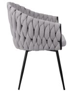 Набор 2 шт Стул обеденный DOBRIN MATILDA, серая ткань (LAR 275-17) — изображение 4