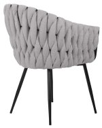 Набор 2 шт Стул обеденный DOBRIN MATILDA, серая ткань (LAR 275-17) — изображение 5