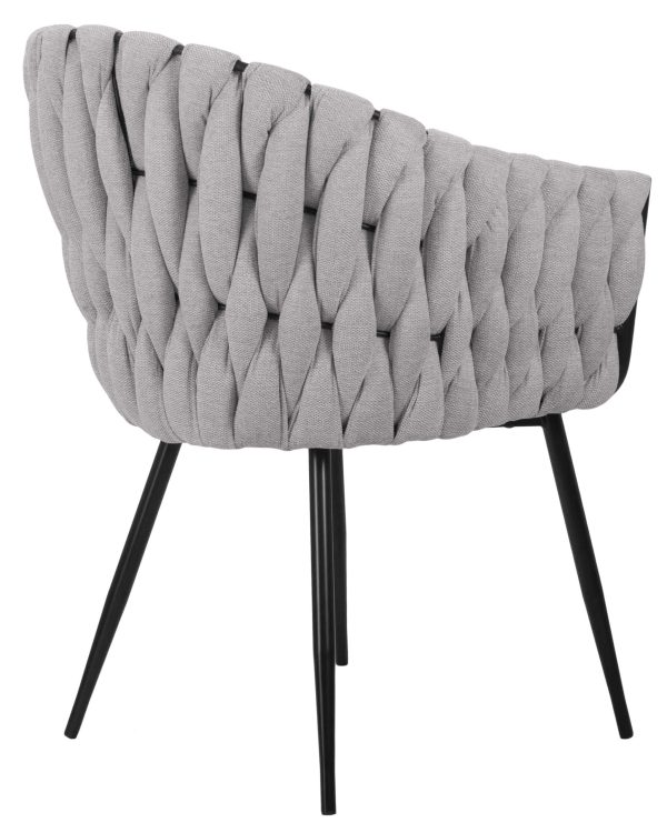 Набор 2 шт Стул обеденный DOBRIN MATILDA, серая ткань (LAR 275-17) — изображение 5