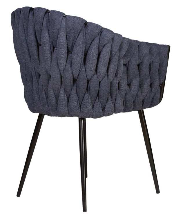 Набор 2 шт Стул обеденный DOBRIN MATILDA, синяя ткань (LAR-275-29) — изображение 5