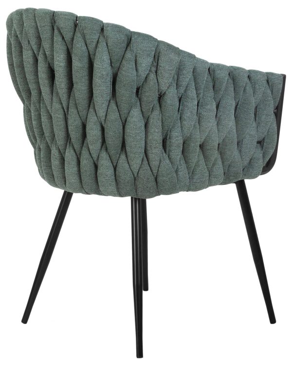 Набор 2 шт Стул обеденный DOBRIN MATILDA, зеленая ткань (LAR 275-23) — изображение 5