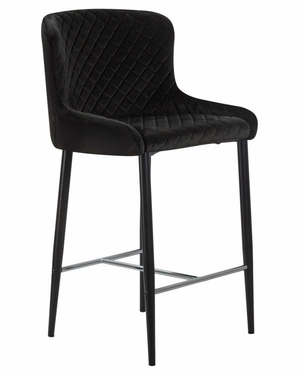 черный велюр (V108-77)