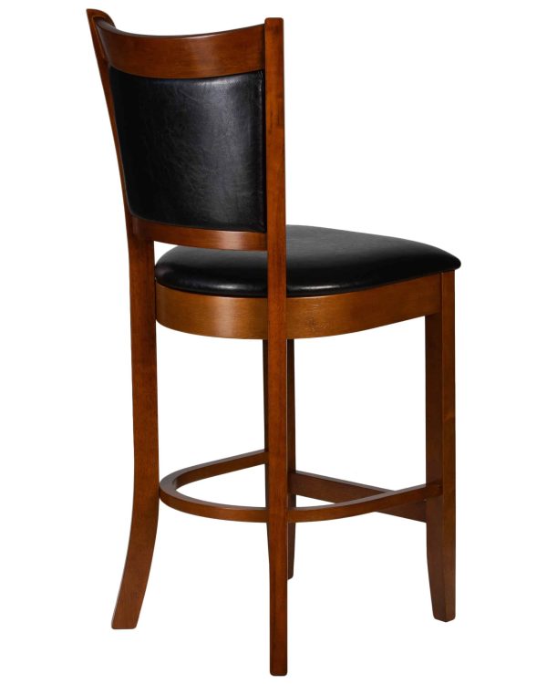 Набор 2 шт Стул полубарный DOBRIN GARRY COUNTER, шоколад, черный — изображение 4