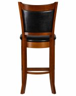 Набор 2 шт Стул полубарный DOBRIN GARRY COUNTER, шоколад, черный — изображение 5