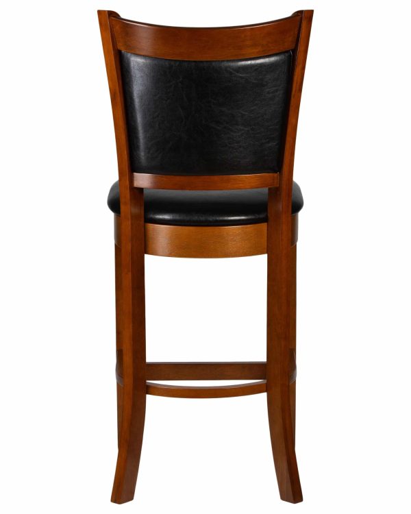 Набор 2 шт Стул полубарный DOBRIN GARRY COUNTER, шоколад, черный — изображение 5