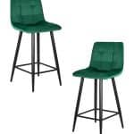 Набор 2 шт Стул полубарный DOBRIN OLIVIA