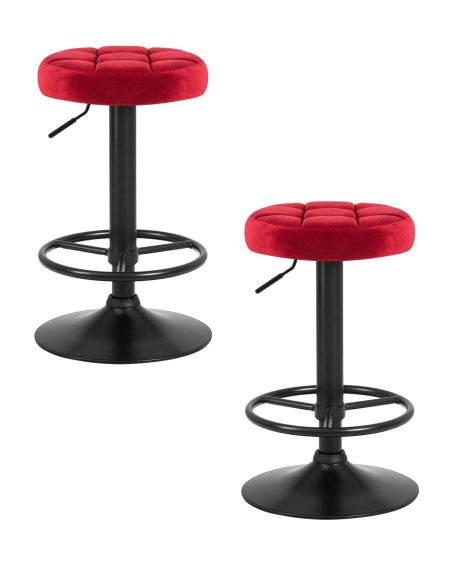 Набор 2 шт Табурет барный DOBRIN BRUNO BLACK