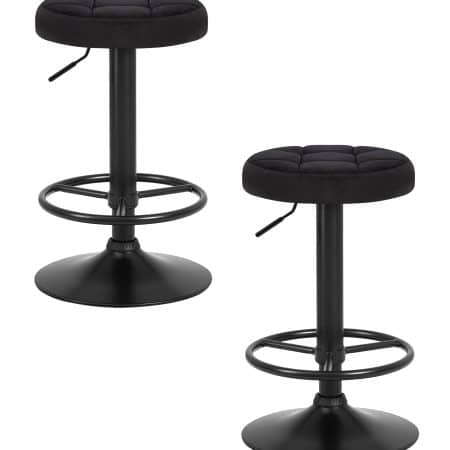 Набор 2 шт Табурет барный DOBRIN BRUNO BLACK