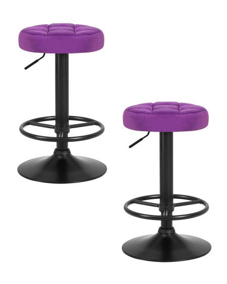 Набор 2 шт Табурет барный DOBRIN BRUNO BLACK