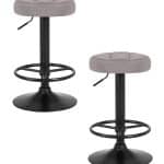 Набор 2 шт Табурет барный DOBRIN BRUNO BLACK