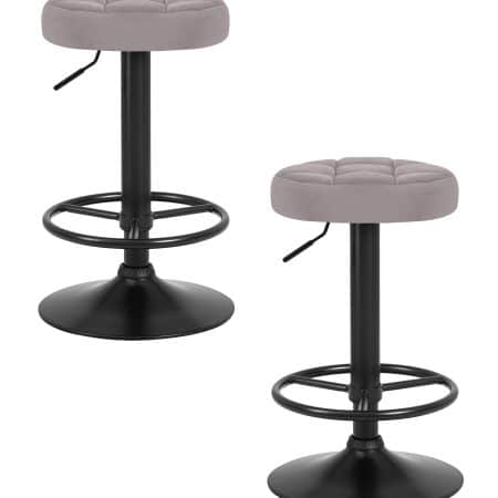 Набор 2 шт Табурет барный DOBRIN BRUNO BLACK