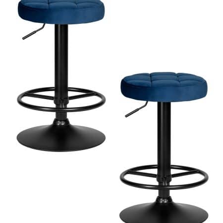 Набор 2 шт Табурет барный DOBRIN BRUNO BLACK