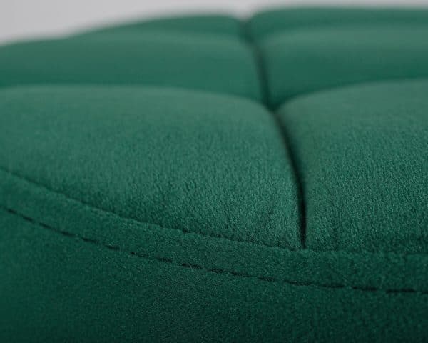 Набор 2 шт Табурет барный DOBRIN BRUNO BLACK, зеленый велюр (MJ9-88) — изображение 3