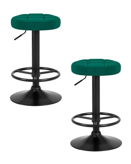 Набор 2 шт Табурет барный DOBRIN BRUNO BLACK