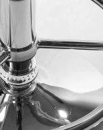 Набор 2 шт Табурет барный DOBRIN BRUNO, черный велюр (MJ9-101) — изображение 5