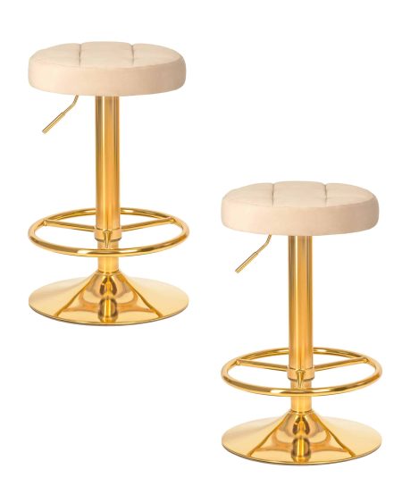 Набор 2 шт Табурет барный DOBRIN BRUNO GOLD