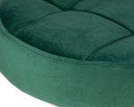 Набор 2 шт Табурет барный DOBRIN BRUNO GOLD, зеленый велюр (MJ9-88) — изображение 3