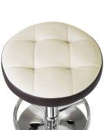 Набор 2 шт Табурет барный DOBRIN BRUNO, кремово-коричневый — изображение 3