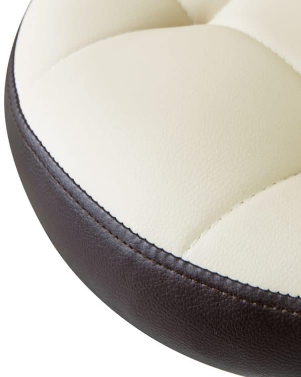 Набор 2 шт Табурет барный DOBRIN BRUNO, кремово-коричневый — изображение 4