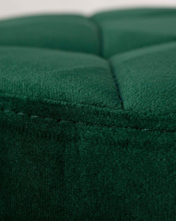 Набор 2 шт Табурет барный DOBRIN BRUNO, зеленый велюр (MJ9-88) — изображение 5