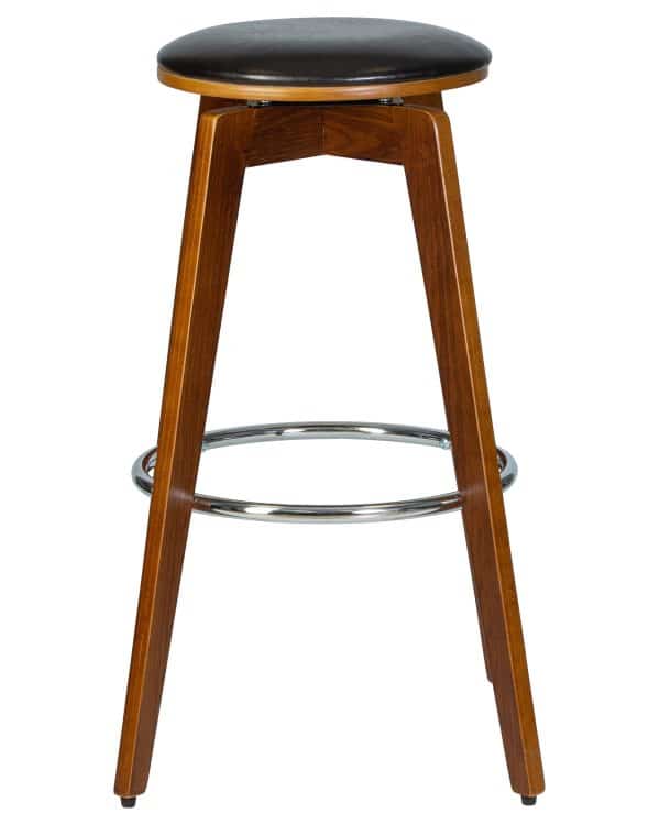 Набор 2 шт Табурет барный DOBRIN TOM'77, цвет черный глянец PU ABD 002 — изображение 4