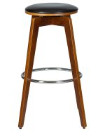 Набор 2 шт Табурет барный DOBRIN TOM'77, цвет черный глянец PU ABD 002 — изображение 4