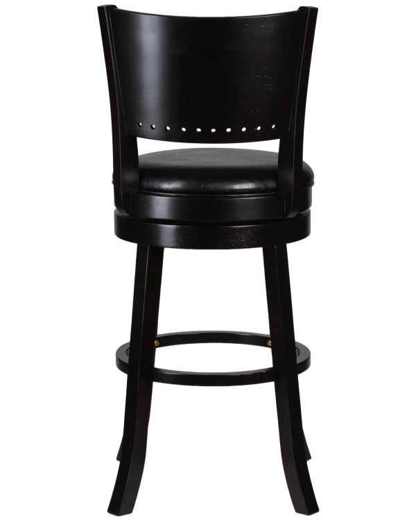 Набор 2 шт Вращающийся полубарный стул DOBRIN TONY COUNTER, капучино, черный — изображение 5