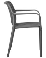 Набор 3 шт Стул обеденный DOBRIN WALTER, темно-серый (GR-04) — изображение 3