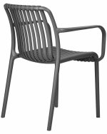 Набор 3 шт Стул обеденный DOBRIN WALTER, темно-серый (GR-04) — изображение 4