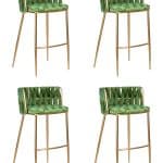 Набор 4 шт Стул барный DOBRIN EMMA GOLD