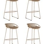 Набор 4 шт Стул барный DOBRIN FRANK