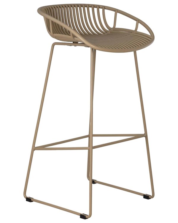Набор 4 шт Стул барный DOBRIN FRANK, бежевый — изображение 3