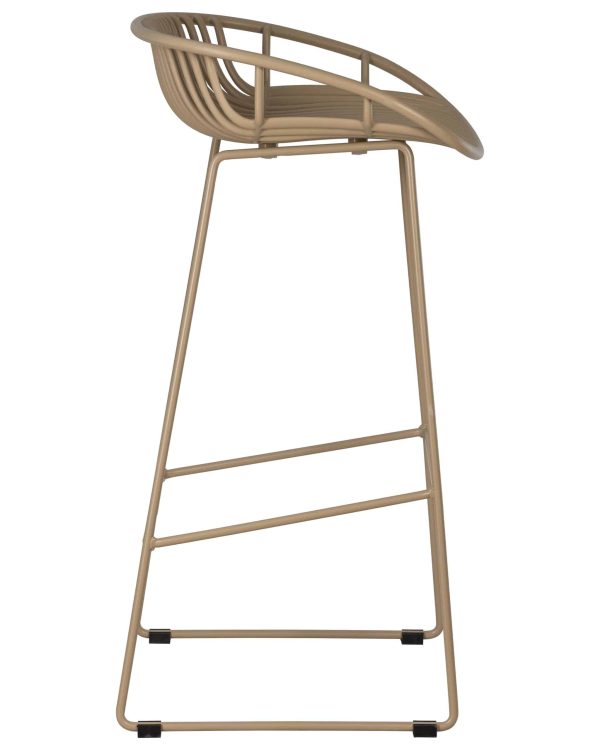 Набор 4 шт Стул барный DOBRIN FRANK, бежевый — изображение 4