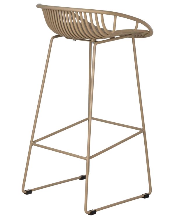 Набор 4 шт Стул барный DOBRIN FRANK, бежевый — изображение 5
