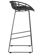 Набор 4 шт Стул барный DOBRIN FRANK, темно-серый — изображение 4