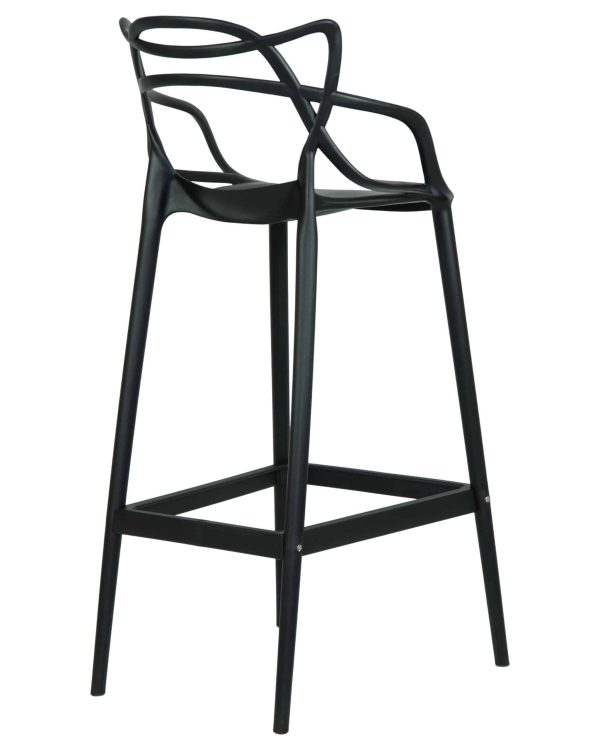 Набор 4 шт Стул барный DOBRIN MASTERS BAR, чёрный (B-03) — изображение 5
