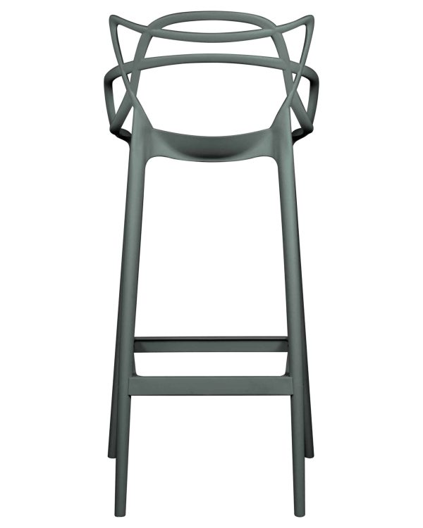 Набор 4 шт Стул барный DOBRIN MASTERS BAR, тёмно-серый (GR-04) — изображение 5