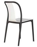 Набор 4 шт Стул обеденный DOBRIN ADAM, черный/белый — изображение 5