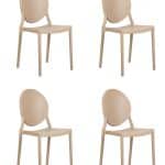 Набор 4 шт Стул обеденный DOBRIN ALBERT