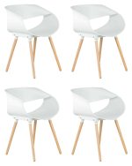 Набор 4 шт Стул обеденный DOBRIN ALIEN