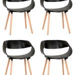 Набор 4 шт Стул обеденный DOBRIN ALIEN