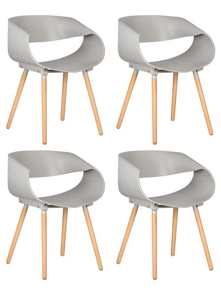 Набор 4 шт Стул обеденный DOBRIN ALIEN