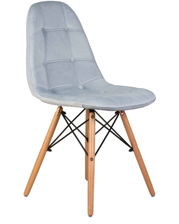 пудрово-голубой велюр (HLR-15)