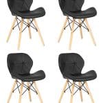 Набор 4 шт Стул обеденный DOBRIN BUTTERFLY