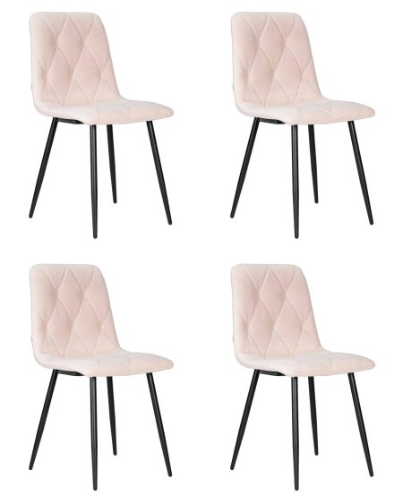 Набор 4 шт Стул обеденный DOBRIN CHILLY ROMBO