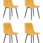 Набор 4 шт Стул обеденный DOBRIN CHILLY ROMBO